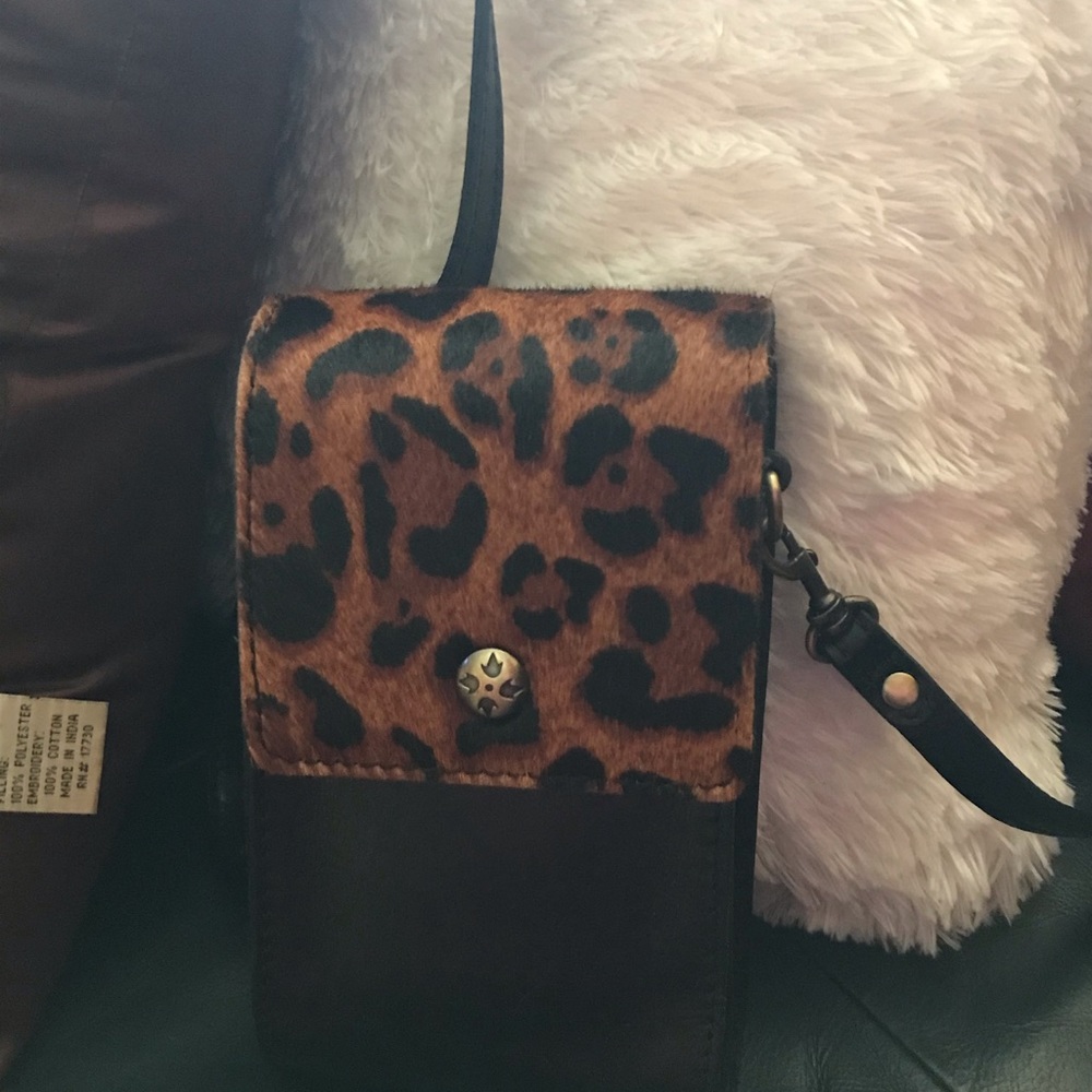 Patricia Nash Leopard print Crossbody